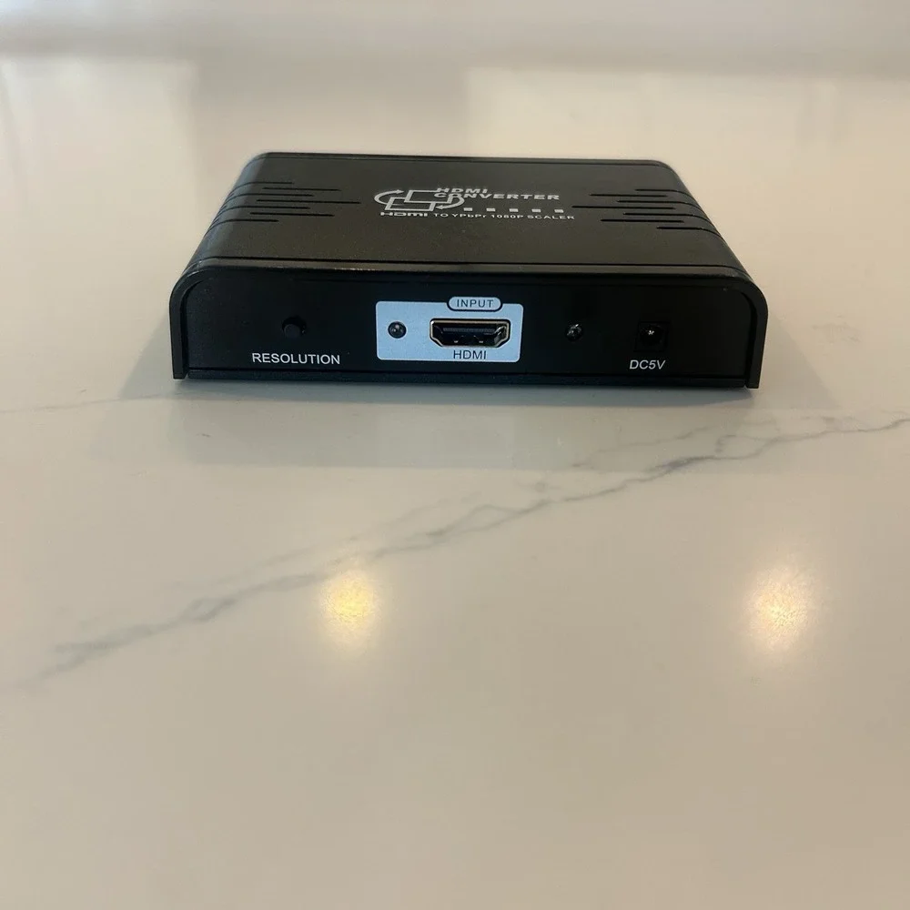 HDMI CONVERTER HDMI TO YPbPr 1080P SCALER - POWER CORD INCLUDED